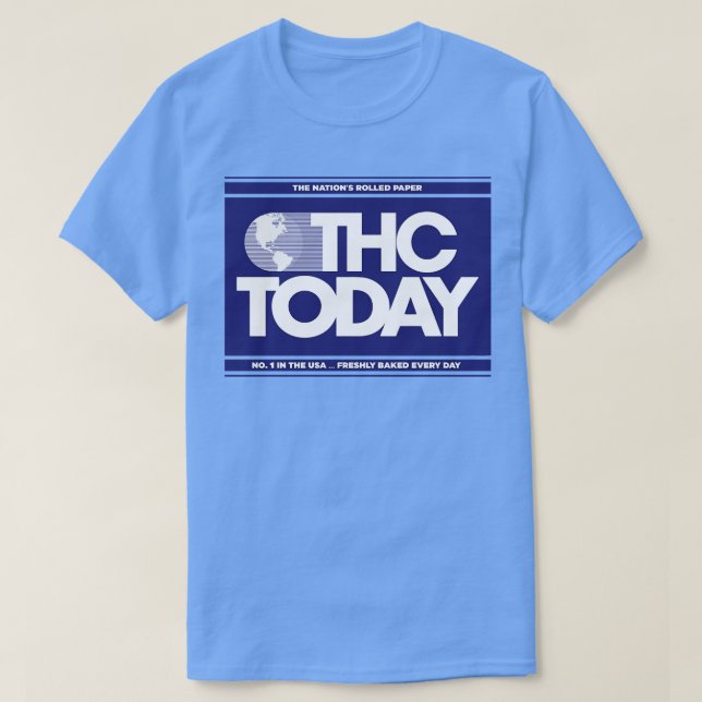 CAMISETA THC HOY (Diseño del anverso)