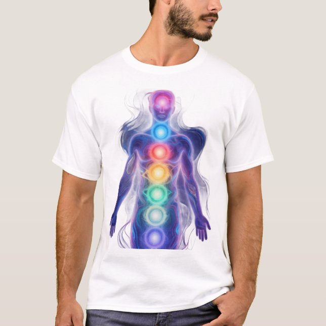 Camiseta  The 7 Chakras (Anverso)