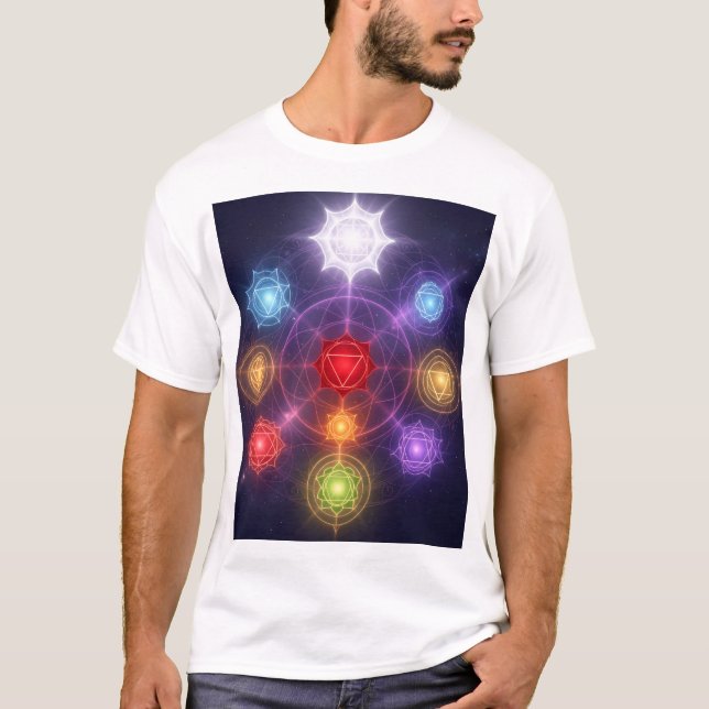 Camiseta The 7 Chakras´3 (Anverso)