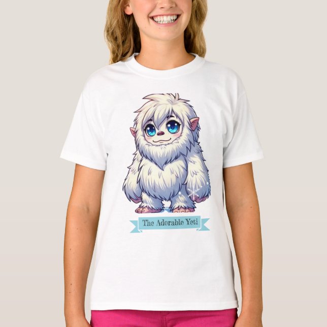 Camiseta “The Adorable Yeti” (Anverso)