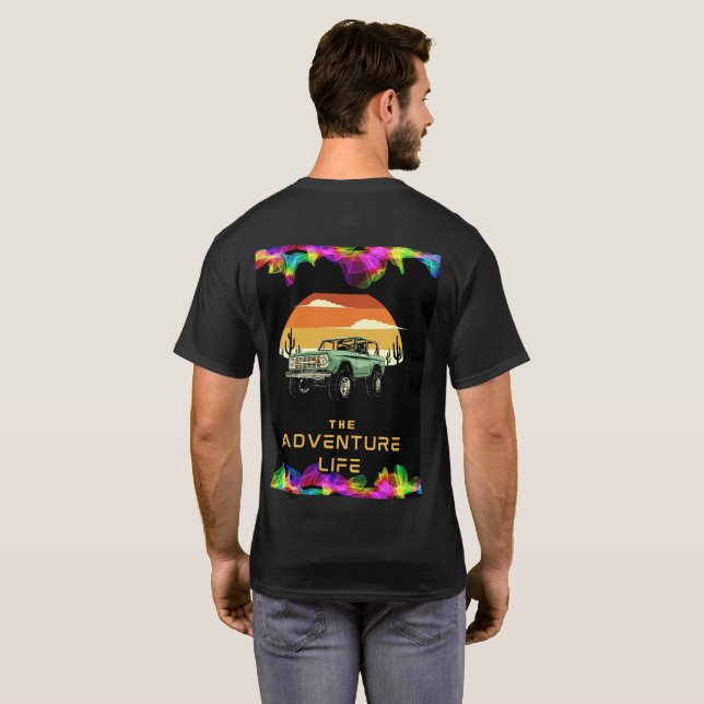 Camiseta The Adventure Life Explorer Tee - Discover, Live (Reverso completo)