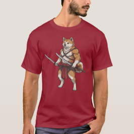 Camiseta The adventure of the Akita gladiator dog 