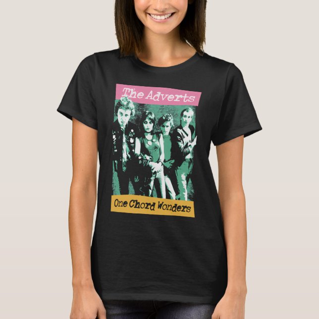 Camiseta The Adverts One Uk Punk Rock  (Anverso)