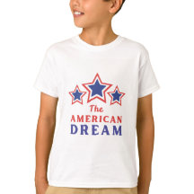 The American Dream Toddler Tee 4th of July Outfit