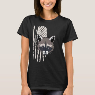 Camiseta The American raccoon raccoon