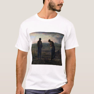 Camiseta The Angelus, Jean-Francois Millet, 1857-1859
