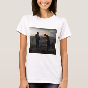 Camiseta The Angelus, Jean-Francois Millet, 1857-1859