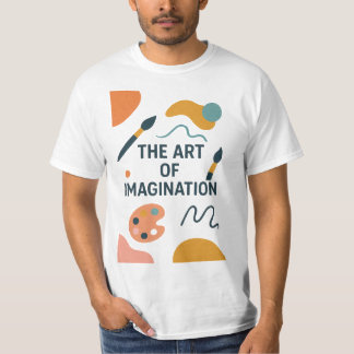 Camiseta The Art of Imagination – Modern Abstract Artistic 