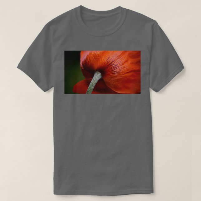 Camiseta The Back of a Poppy (Diseño del anverso)