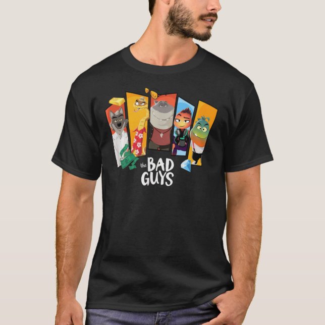 Camiseta The Bad Guys 2 Animation Movie vintage (Anverso)