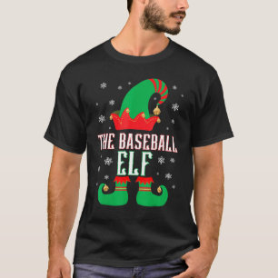 Camiseta The Baseball Elf Matching Family Group Christmas P