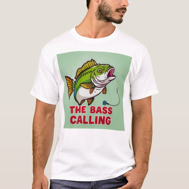 Camiseta The Bass Calling  (Anverso)