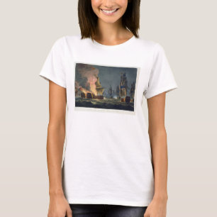 Camiseta The Battle of Cabareta Point, July 12th 1801, engr