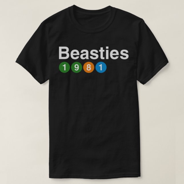 Camiseta The Beasties - EST 1981 Essential T-Shirt (Diseño del anverso)
