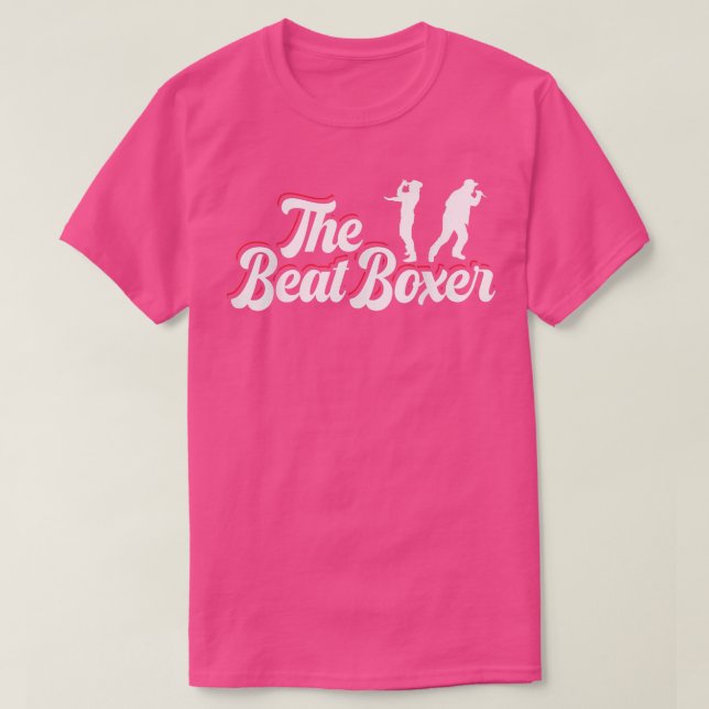 Camiseta The Beatboxer Beatboxing Music Sound Beat Box Love (Diseño del anverso)