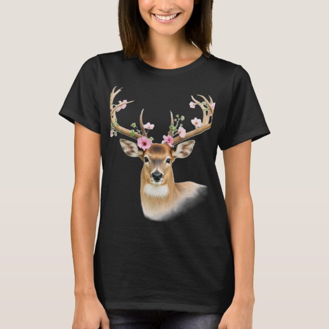 Camiseta the beautiful deer (Anverso)