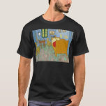 Camiseta The Bedroom - Vincent van Gogh (1889)<br><div class="desc">The Bedroom - Vincent van Gogh (1889)</div>