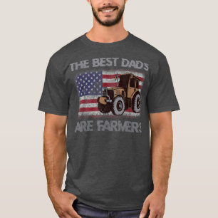 Camiseta The Best Dads Are Farmers Tractor 