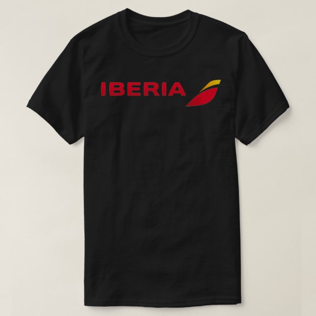 Camiseta THE BEST IN THE AIR Iberia Airlines (Diseño del anverso)