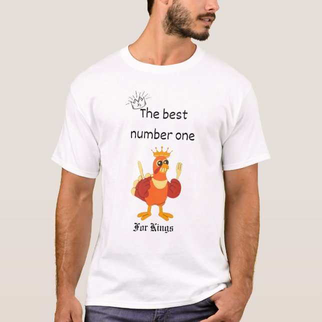 Camiseta The best number one (Anverso)