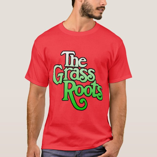 Camiseta The best s rock band favorite the grass roots frie (Anverso)