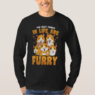 Camiseta The Best Things In Life A Furry Hamster Owner Pet 