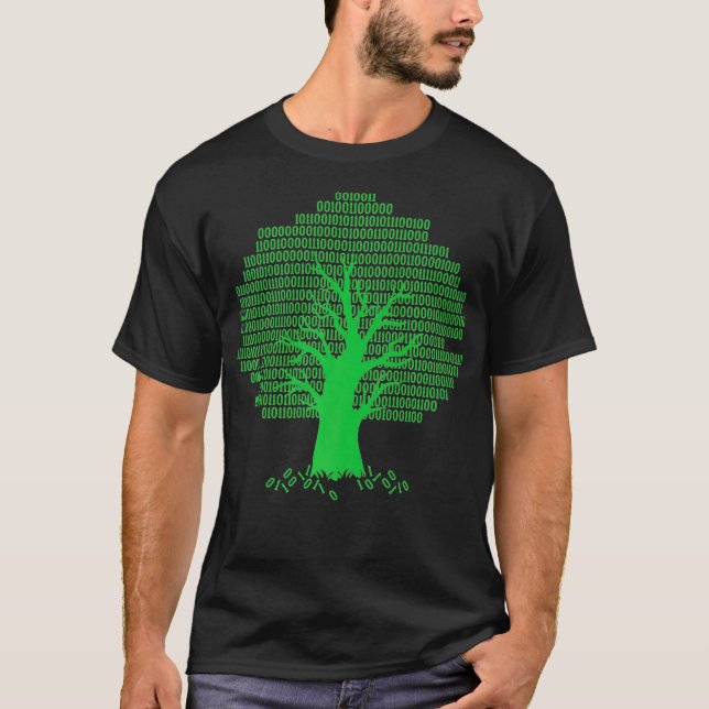 Camiseta The Binary Tree Computer Programmer Software Devel (Anverso)