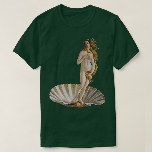 Camiseta The birth of Venus Sandro Botticelli 1 (Diseño del anverso)