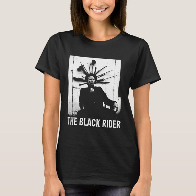 Camiseta The Black Riders Lyric Music 70s 80s Legends Live  (Anverso)