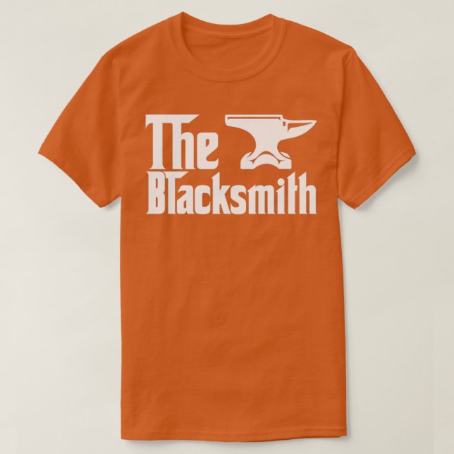 Camiseta The blacksmith job gifts for father T (Diseño del anverso)