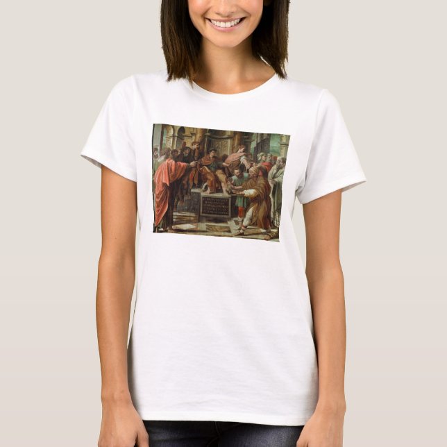 Camiseta The Blinding of Elymas (cartoon for the Sistine Ch (Anverso)