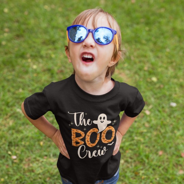 Camiseta The Boo Crew, Fun Halloween Kids (Subido por el creador)