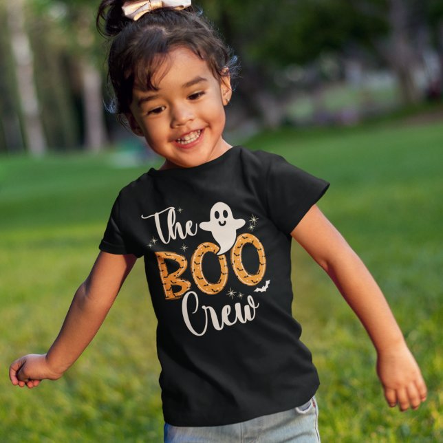 Camiseta The Boo Crew, Fun Halloween Kids (Subido por el creador)
