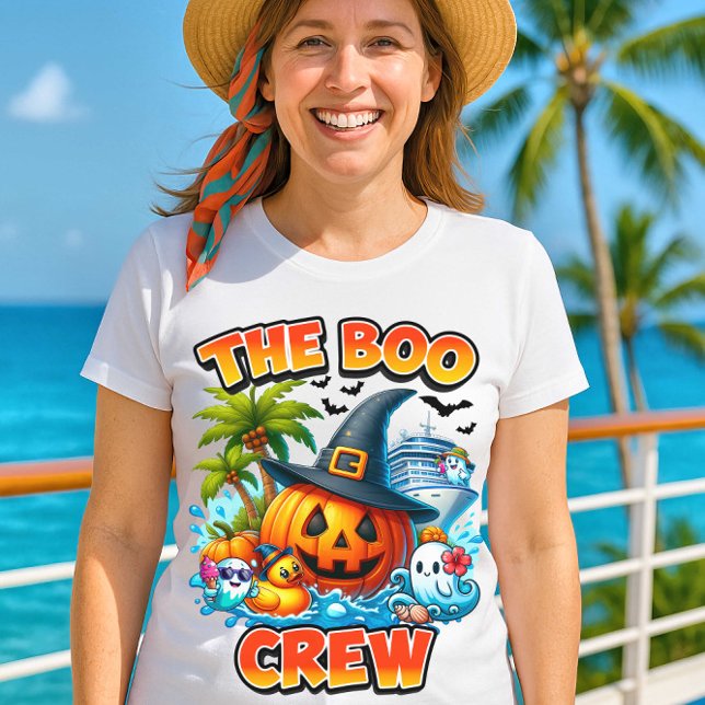 Camiseta The Boo Crew Halloween Cruise Family Shirts (Subido por el creador)