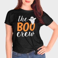 The Boo Crew Orange Halloween Family Matching