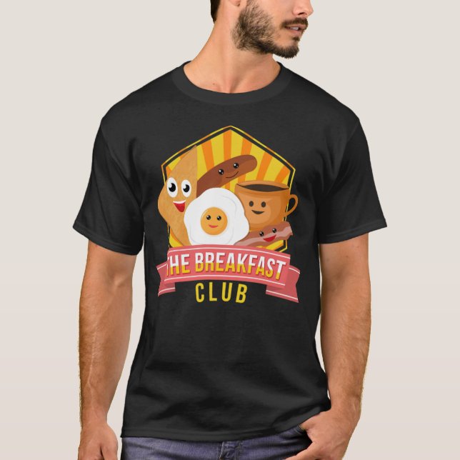 Camiseta The breakfast caffeine addict gift idea  (Anverso)