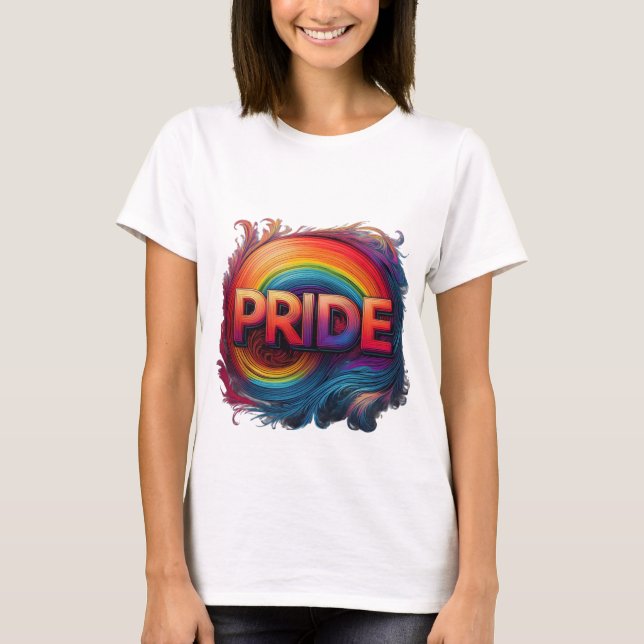 Camiseta The Bride – A Modern and Elegant Wedding Shirt (Anverso)