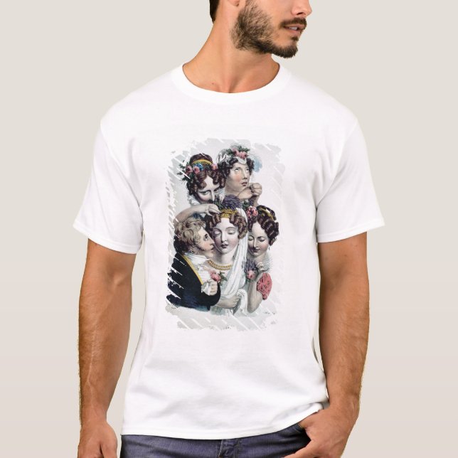 Camiseta The Bride, c.1820 (litho) (Anverso)