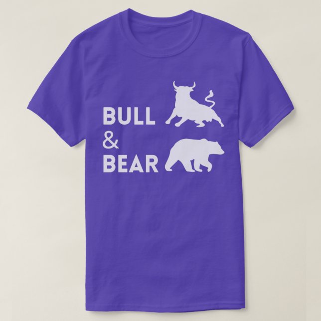 Camiseta THE BULL amp BEAR artwork (Diseño del anverso)