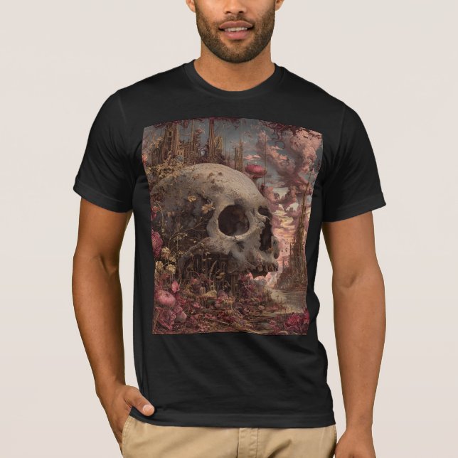 Camiseta The Candy of Decay – Gothic Surrealist T-Shirt (Anverso)