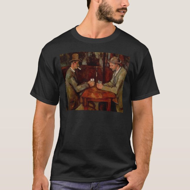 Camiseta The Card Players, Claude Cezanne (Anverso)