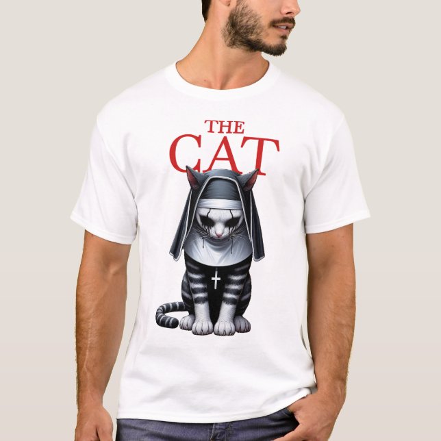 Camiseta The Cat Halloween  (Anverso)