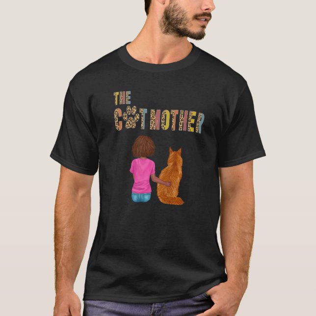 Camiseta The Catmother Maine Coon Cat   Mother Cat Mom (Anverso)