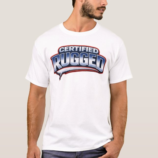 CAMISETA THE CERTIFIED RUGGED T-SHIRT. (Anverso)