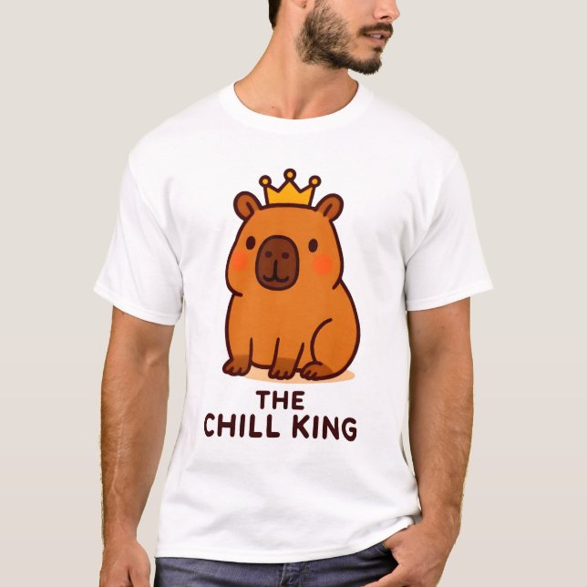 Camiseta The Chill King Men's Basic T-Shirt (Anverso)