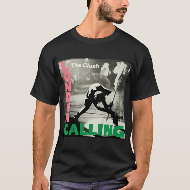 Camiseta The Clash London Calling amigos (Anverso)
