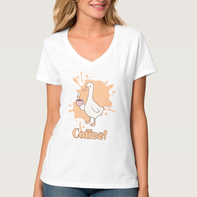 Camiseta The Coffee Duck (Anverso)