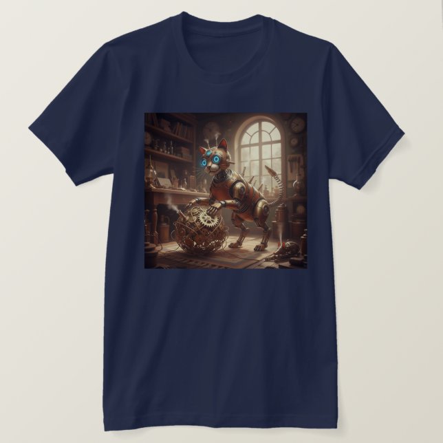 Camiseta The Cogsworth Kitty (Anverso del diseño)