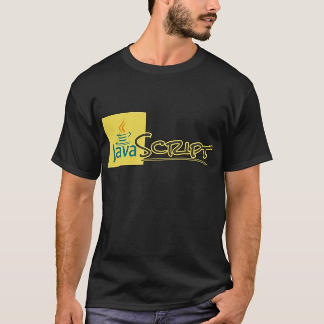 Camiseta The Confusing JavaScript T-Shirt - Yellow (Anverso)