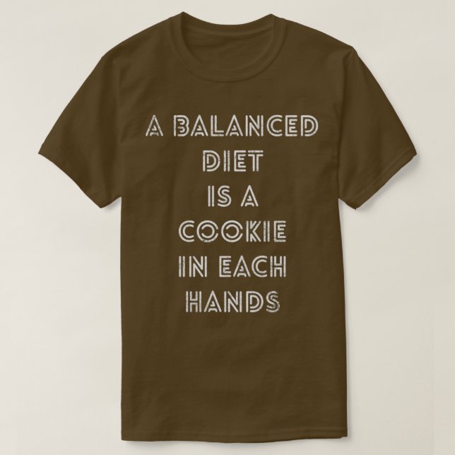 Camiseta The Cookie Diet  (Diseño del anverso)